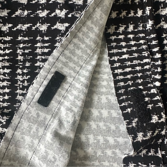 Norma Kamali Oversized Boyfriend NK Button Up Shirt Glenn Plaid Revolver Large - Picture 6 of 9